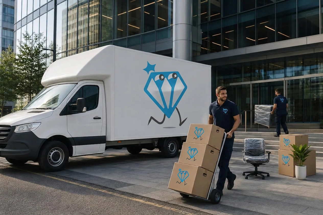 Premium overnight office relocation in London by Dimond Movers